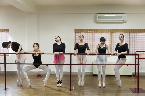Ballett Tanzgruppe in Teheran